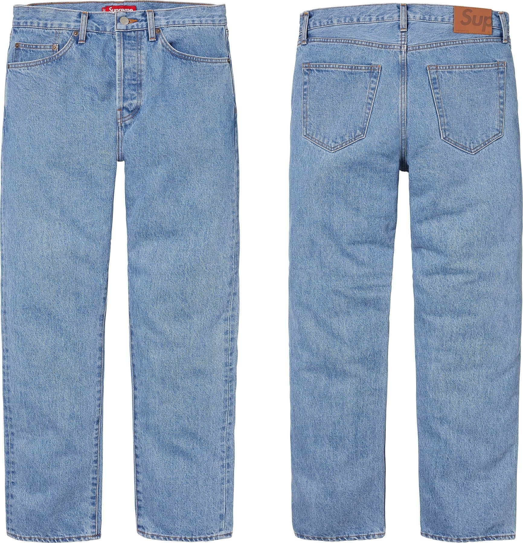 Stone Washed Slim Selvedge Jean